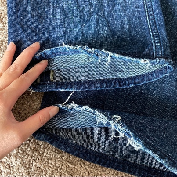 DIESEL VIKER Jeans Wash 008II Straight Leg Distressed Men's size 36 x 31 ITALY - Picture 9 of 13